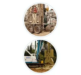 Paredes Diafragma com Clamshell e/ou Hidrofresa